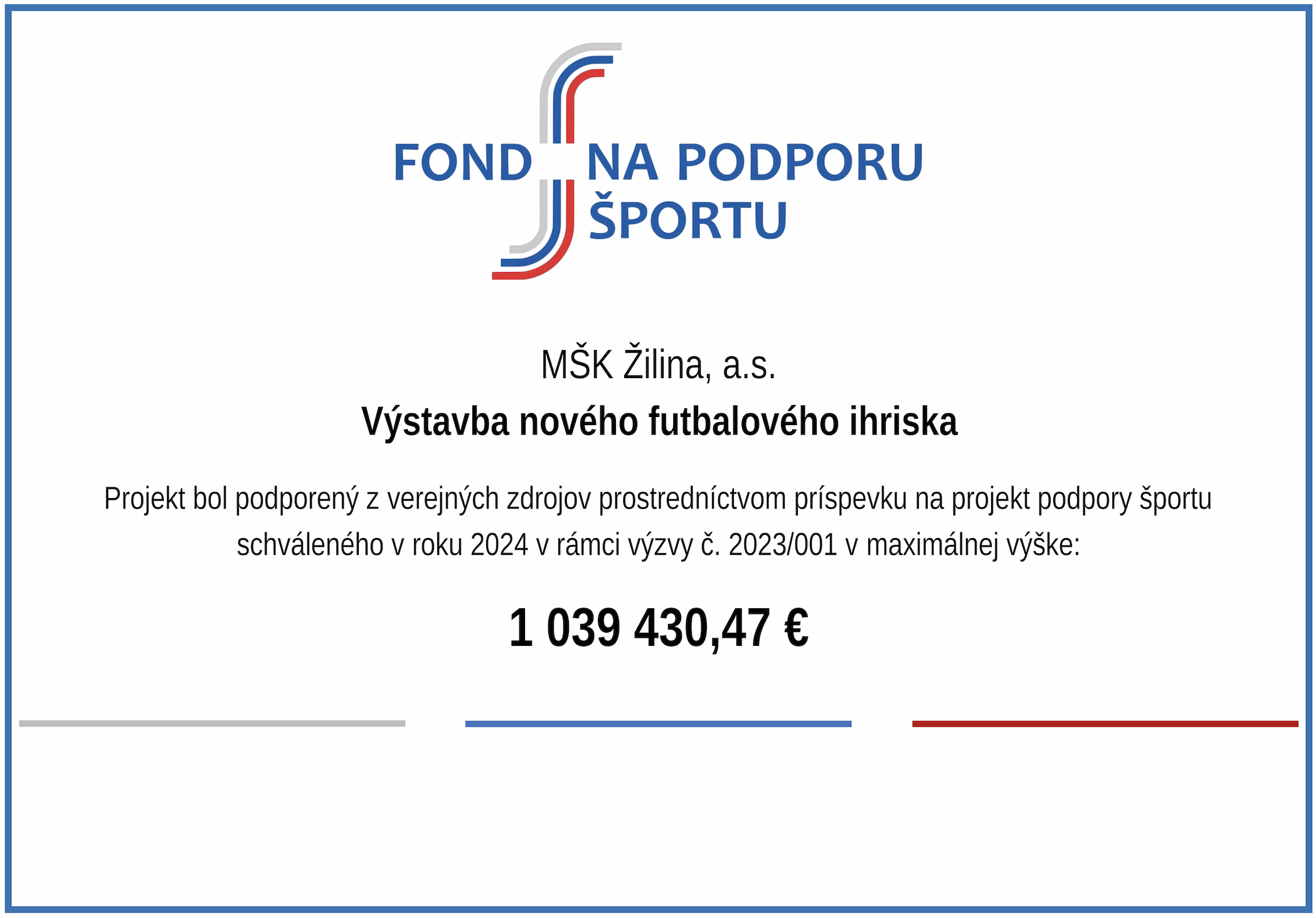Fond na podporu športu