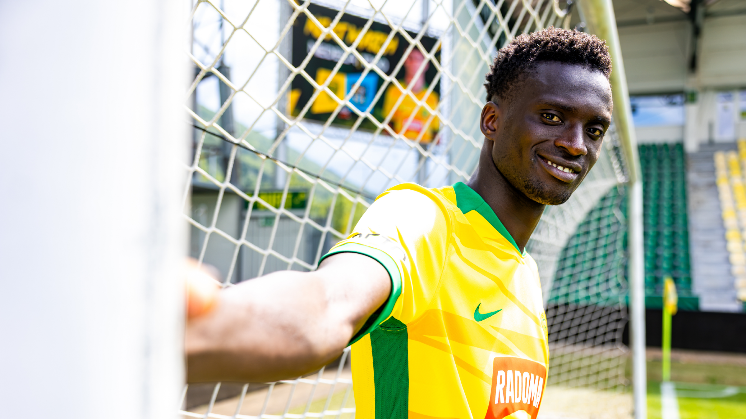 African striker Talla Diouf signs professional contract