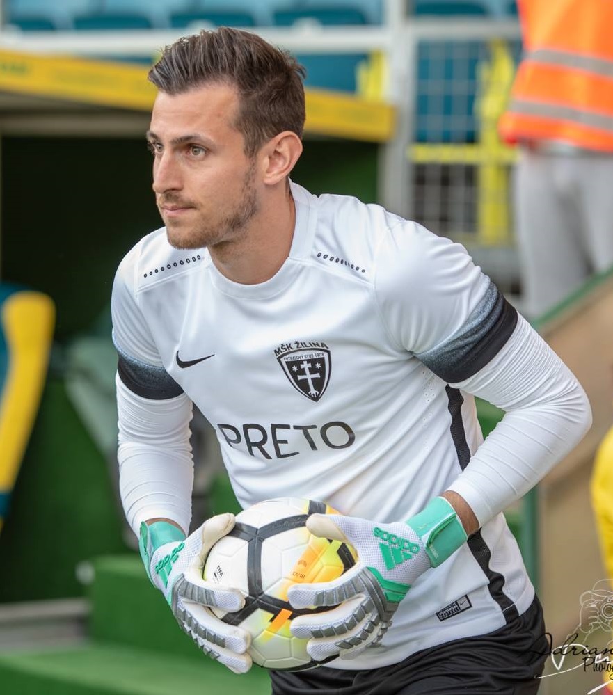 Martin Dúbravka v drese MŠK Žilina