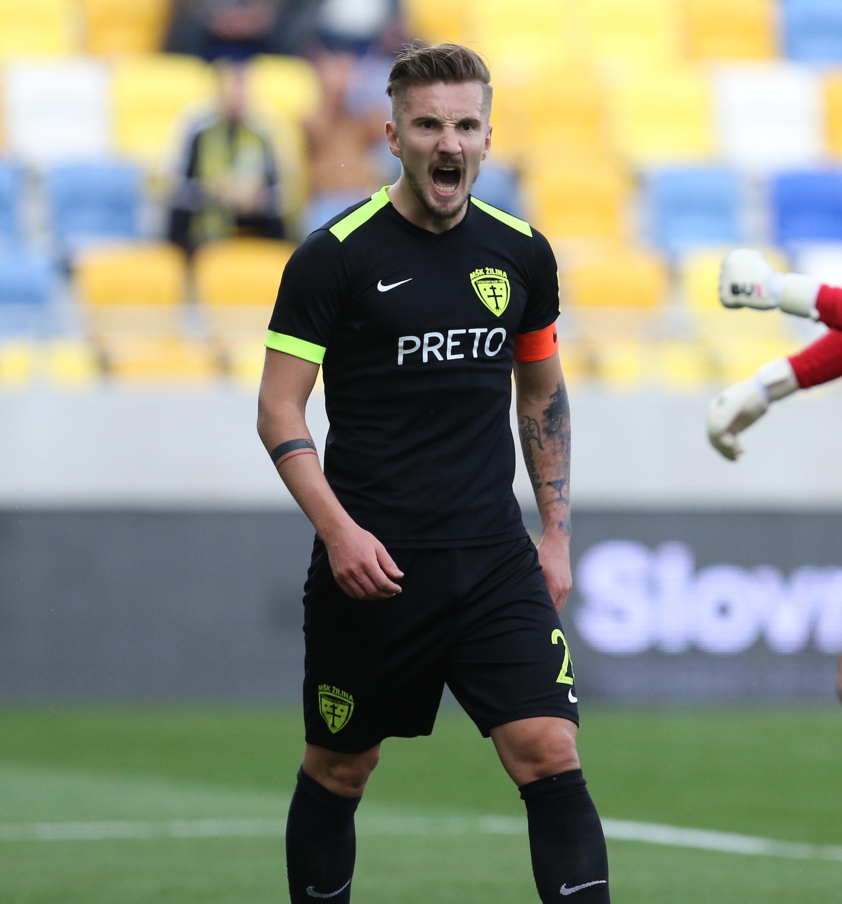 Michal Škvarka v drese MŠK Žilina